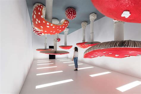 upside down mushroom room